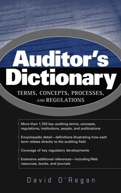 Auditor's Dictionary — Группа авторов