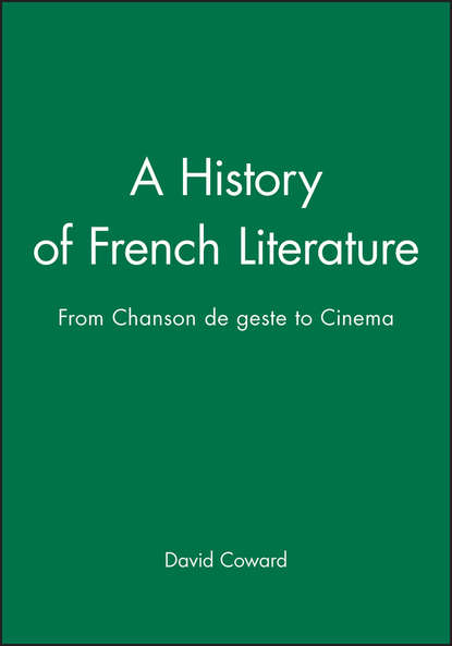 A History of French Literature — Группа авторов