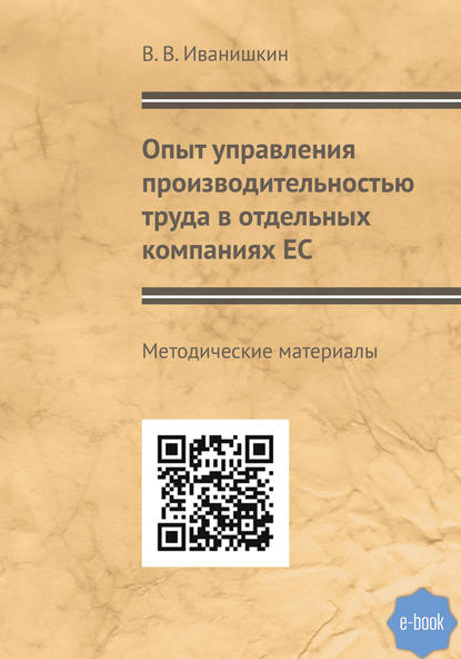 Опыт управления производительностью труда в отдельных компаниях ЕС - Владимир Иванишкин