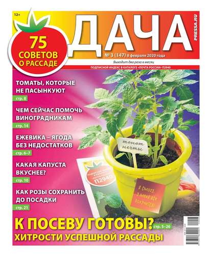 Дача Pressa.ru 03-2020 - Редакция газеты Дача Pressa.ru