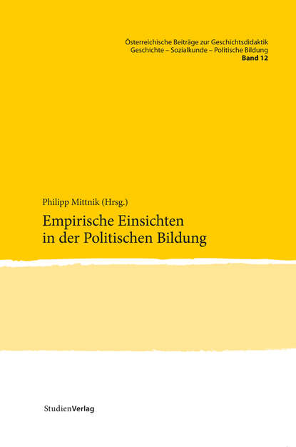 Empirische Einsichten in der Politischen Bildung - Группа авторов