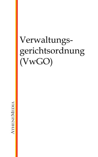 Verwaltungsgerichtsordnung (VwGO) - Коллектив авторов