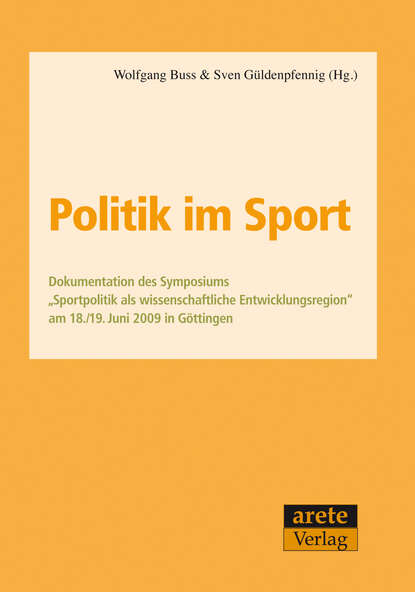 Politik im Sport - Группа авторов