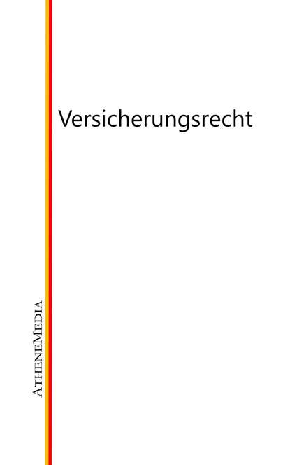 Versicherungsrecht - Группа авторов