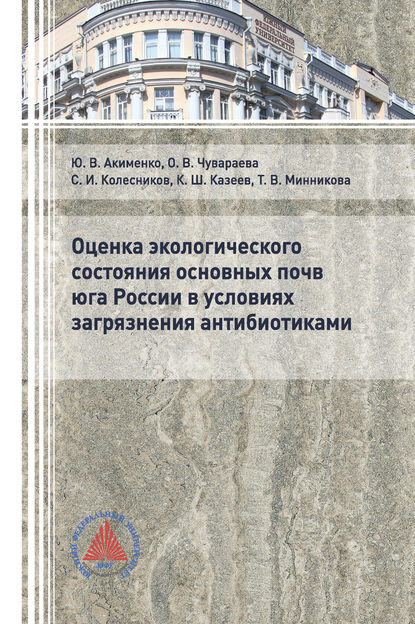 Оценка экологического состояния основных почв юга России в условиях загрязнения антибиотиками - Ю. В. Акименко